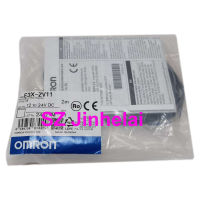 Omron E3X-ZV41 E3X-ZV11 Asli ดั้งเดิม2ม. 12-24VDC Kualitas Handal Cerdas สวิตช์แสงไฟขายดีไฟเบอร์ออปติก