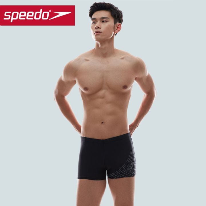 2023-ใหม่-speedo-speedo-กางเกงว่ายน้ำนักมวยชาย-anti-embarrassment-professional-ฤดูร้อน-quick-drying-ผู้ใหญ่ชายรุ่น