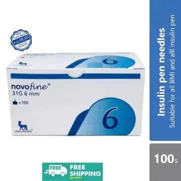 Novofine 32g Tip Needles 100 (No. 6) (0.23/0.25 x 6mm) Buy Now
