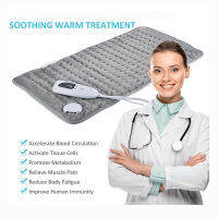 Ha ผ้าห่มไฟฟ้า Electric Blanket Winter Heater Warmer Heating Physiotherapy Therapy Pad Neck Stomach Shoulder Back Painแผ่นบรรเทาอาการปวดไฟฟ้า220V,แผ่นทำความร้อนแห้ง/ชื้นบำบัดปรับอุณหภูมิได้ซักได้สำหรับบรรเทาอาการปวดแผ่นความร้อนนุ่มพิเศษปิดอัตโนมัติ