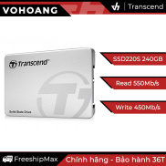 SSD Transcend 240GB Sata3 thiết kế kim loại siêu mát