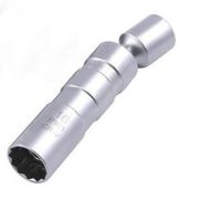 Universal Joint 14/16mm Swivel Magnetic Thin Wall Car Removal Tool Spark Plug Sleeve Socket Wrench Drive Spark Plug Tool