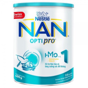 Mẫu mới Sữa bột NAN OPTIPRO 1- lon 400gam Date xa NEW 100%