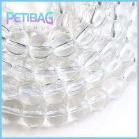 PETIBAG วงกลมวงกลม ลูกปัดคริสตัลคริสตัล 8mm คะ ลูกปัดใส สร้อยคอสำหรับผู้หญิง ดีไอวาย สำหรับทำเครื่องประดับ