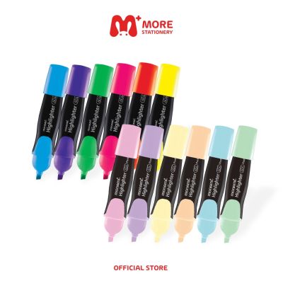 Monami (โมนามิ) ปากกาไฮไลท์สี Charming Jumbo 604 Pastel
