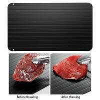 Rapid Defrost ถาดอลูมิเนียมแบบพกพา Fast Defrosting แผ่น Board เนื้อแช่แข็งละลายอาหารสด Gadgets ครัวเครื่องมือ