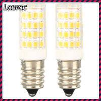 Laurance หลอดไฟ LED E14หรี่แสงได้หลอดไฟ E14 2ชิ้นหลอดไฟฐานยุโรปสำหรับ450LM โคมไฟระย้าตู้เย็น5W 3000K 100 Eu130 V