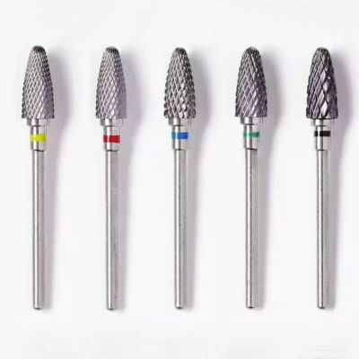 Tungsten steel Milling Cutter For Manicure carbide Nail Drill Bits Manicure Machine Accessories Nail Files Nail Art Tools