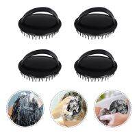 ¤✽ 4 Pcs Massage Shampoo Brush Head Scalp Brushes Hairstyling Tools Scrubber Bath Shower Advanced