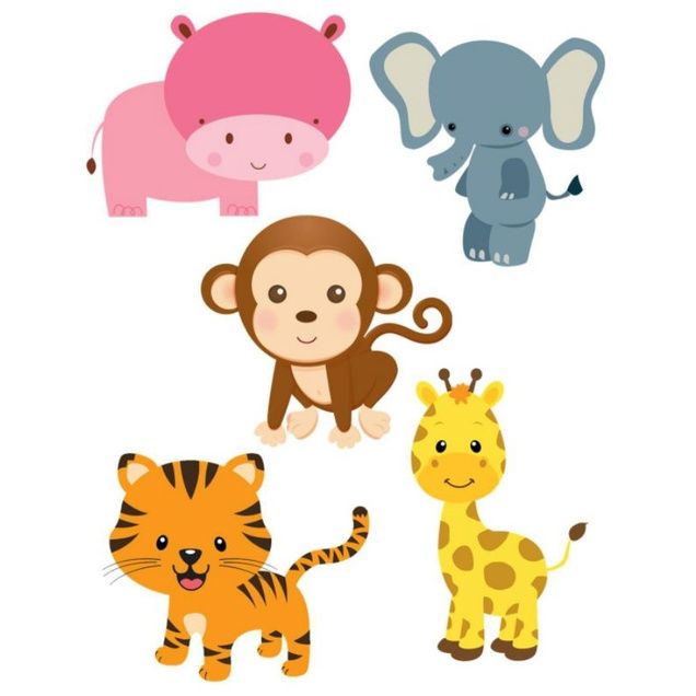 practical (5 pieces) Safari Jungle Theme Standee Tarpapel 2ft | Lazada PH