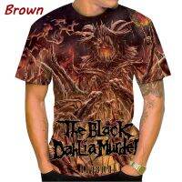 2023 Customized Fashion Hot Summer Band The Black Dahlia Murder 3D Printed  Casual T-shirt Short-sleeved Fun Trendy Round Neck Short-sleeved Top T-shirt，Contact the seller for personalized customization