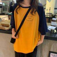 COD DDDGRYTRY Short Sleeve T-shirt Women BF Style Oversized Tee Girl Blouse Tops