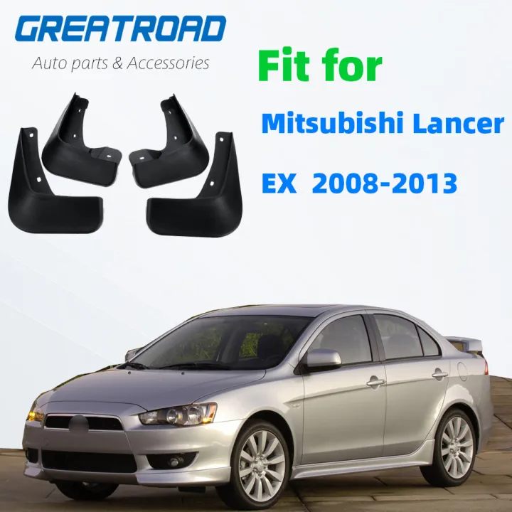 4Pcs Car Front Fender Flares Rear Splash Guards Mud Flaps Mudguards For
