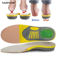 Premium Orthotic Gel Insoles Orthopedic Flat Foot Health Sole Pad For Shoes Insert Arch Support Pad For Plantar fasciitis Unisex Cleaning Tools