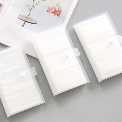 240 Slots Card Book Transparent Card Book Large Capacity Card Holder Business Card Holder ID Holders Ticket Collection Clip Card And ID Organizer PP Cover Card Holder 240 Slots Card Book Card Storage Solution Card And Ticket Organizer