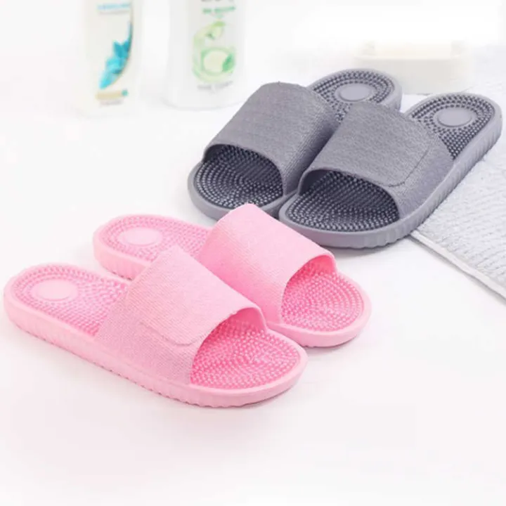 MKACUPRESSURE RUBBER SLIPPERS INDOOR AND OUTDOOR FOR WOMEN Lazada PH