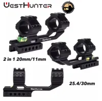 WESTHUNTER Tactical Scope Mount ขาเยื้องจับได้ทั้งราง20มิลและ11มิล ใส่ท่อ25และ30มิล แข็งแรงคุณภาพสูง รับประกันของแท้ 100%