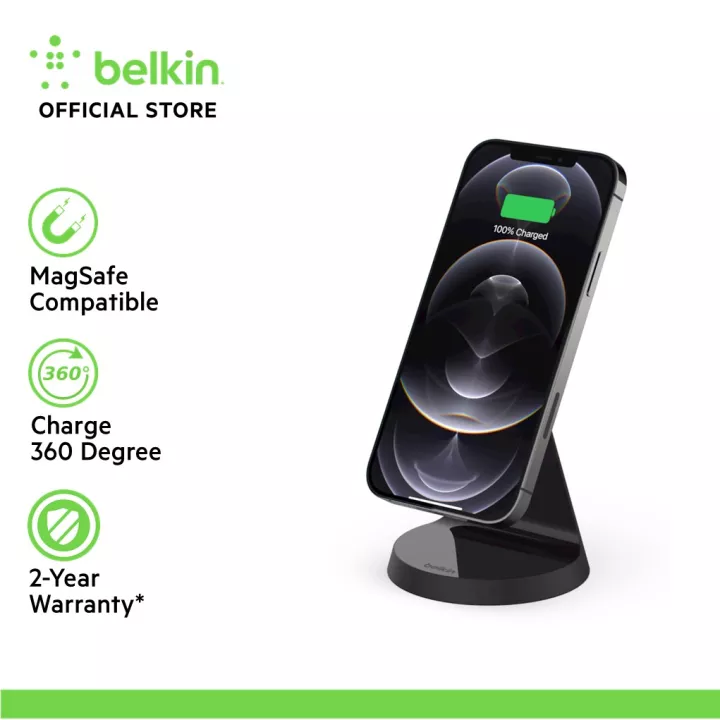 belkin magnetic wireless charger stand