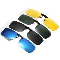 【hot】 New Polarized Clip on Driving Glasses Sunglasses Day Vision UV400 Night Riding