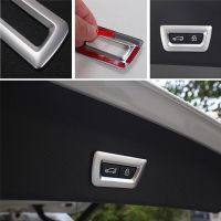 、‘】【’ Chrome Tail Door Button Cover Trim Sticker For BMW X1 F48 X3 F25 X4 F26 X5 F15 X6 3 Series F30 F34 F36 F10 G30 Car Accessories