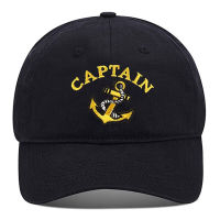 Men Baseball Cap Captain Anchor Hat ered Hats Cotton Caps