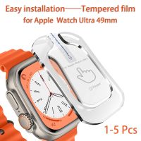 Tempered Glass For Apple Watch Ultra 49mm Anti-Scratch Screen Protector for iWatch Ultra Seconds installation Protective Film