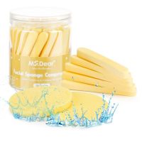 【FCL】▩▩✻  48Pcs Puff Compressed Cleaning Sponge Facial Washing