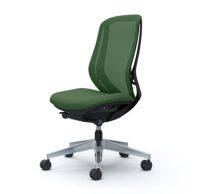 OKAMURA เก้าอี้รุ่น SYLPHY, ALUMINIUM BASE, WITHOUT ARMREST, DARK GREEN เก้าอี้ทำงาน เก้าอี้สำนักงาน Ergonomic Chair