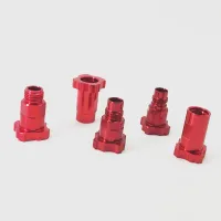 Outlet Red Spray Gun Connector Adapter Spray Gun Cup Adapter For Spray Gun Disposable Measuring Cup 16X1.5 14X1 Adapte