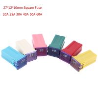 【YF】 Mini Square Fuse 32V 20A 25A 30A 40A 50A60A Automotive Car With Plastic Box