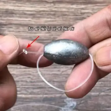 Chì câu cá tròn xuyên tâm có lõi nhựa chống xước cước đủ kích cỡ