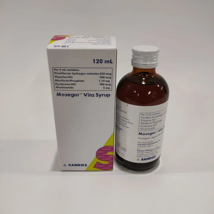 Mosegor Vita Syrup 120ml Lazada PH