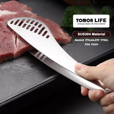 Tomor Life 304สแตนเลสที่คีบสเต็กที่คีบอาหารเครื่องใช้ในครัวไม่ติด
