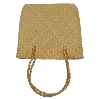 10X Fashion Straw Summer Women Beach Handbags Female Flap Handbags Designer Lady Retro Rattan Handmade Tote Bag(Yellow)