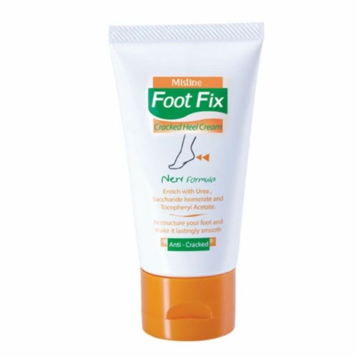 มิสทิน-ฟุต-ฟิกช์-ครีม-50-กรัม-mistine-foot-fix-cr-50-g-ผลิตภัณฑ์ดูแลเท้า-ครีมทาเท้า-ครีมบำรุงส้นเท้า-ครีมบำรุงเท้า
