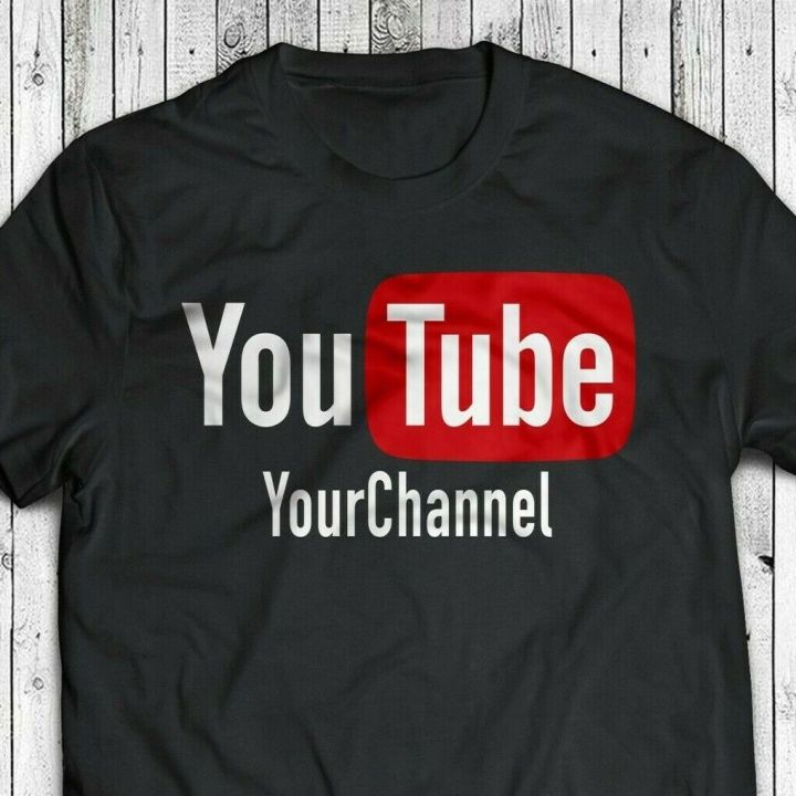 your-text-custom-tshirt-your-channel-youtube-your-text-tshirt