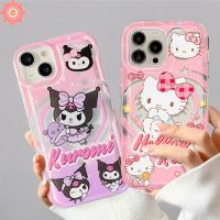 เคสโทรศัพท์มือถือ แบบนิ่ม ลายการ์ตูนคิตตี้ กันกระแทก สําหรับ IPhone 11 13 12 14 11 Pro MAX XR 7Plus 7 8 6 6S Plus X XS MAX