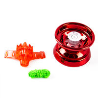 Dfhws [Jettingbuy] อลูมิเนียมอัลลอยด์ Magic Yoyo ตอบสนองโยโย่ความเร็วสูงพร้อมของเล่นสตริงปั่น