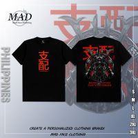 MADFACE เสื้อผ้า Domination-Demon Tee ของขวัญสำหรับ Unisex คุณภาพสูงเสื้อ streetwear เสื้อยืด