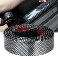 2M Carbon Fiber Protector Car Stickers Door Edge Guard Film Rubber Moulding Trim Strip DIY For Car Styling Accessories