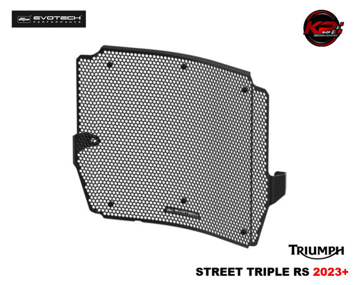 การ์ดหม้อน้ำ EVOTECH FOR TRIUMPH STREET TRIPLE RS 2023+