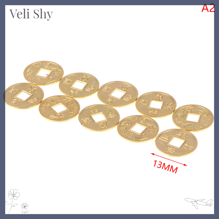 veli-shy-แต่งบ้านตุ๊กตาบ้านตุ๊กตา-1-2-10ชิ้น1-12โมเดลย่อส่วนอุปกรณ์เสริมมินิ-ruyi-ทองคำแท่งทองคำบาร์ทองแดงเหรียญของตกแต่ง