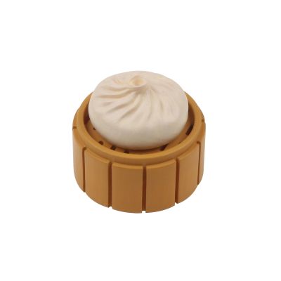 Lovely Steamed Stuffed Bun/Dumpling Magnetic Keycaps สำหรับ MX Switch สำหรับคีย์บอร์ด Mechanical Foods Key Cap