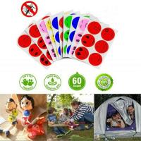 BOKALI 10 Sheets Smiley Mosquito Repellent Stickers Non-toxic Patch Insect Bug Repeller