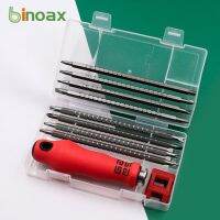 Binoax ชุดไขควงแม่เหล็ก18อิน1เครื่องมือไฟฟ้าหัวคู่ Phillips Torx Herramientas สามเหลี่ยม