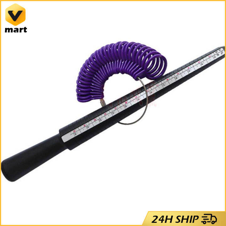 Ring Sizer Mandrel Stick Finger Gauge Set Measuring Sizes Jewelry Tool