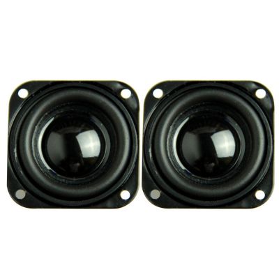 2PCS 1.5 inch Audio Speaker 4Ω 5W 40mm Bass Multimedia Loudspeaker DIY Sound Mini Speaker with Fixing Hole
