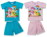 ชุดเซตเด็ก ชุดเสื้อกางเกง เด็กผู้หญิง 2 -6 ปี ลิขสิทธิ์แท้ ลาย โพนี่ My Little Pony  ชุดเด็กหญิง เสื้อ และ กางเกง