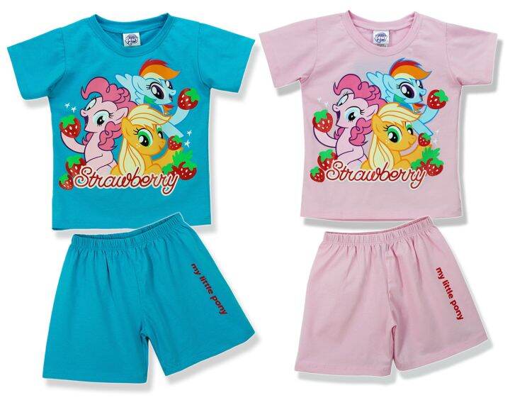 my-little-pony-ชุดเซ็ทเด็ก-ชุด-เสื้อ-กางเกง-โพนี่-จาก-nadreams-ผ้าคอตตอนสแปนเด็กซ์-เนื้อผ้านุ่มมาก-รุ่นเด็กเล็ก