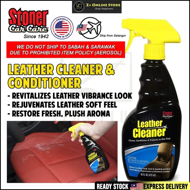 Stoner Leather Cleaner Conditioner, Leather Sofa Spray